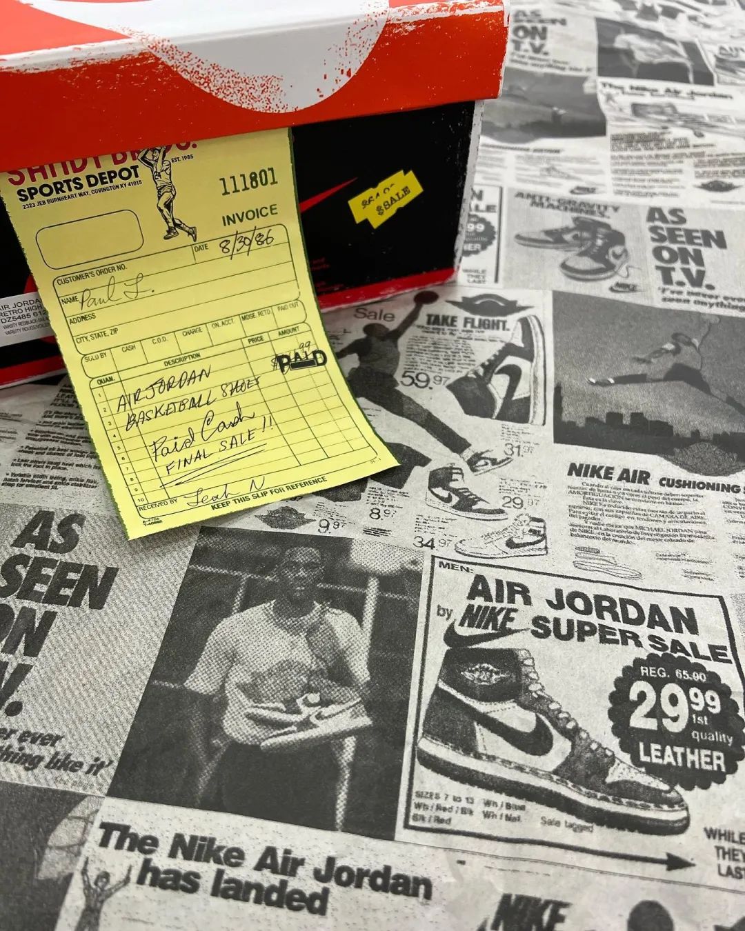 鞋王！Air Jordan 1「芝加哥」发售确认，特殊鞋盒彩蛋曝光！