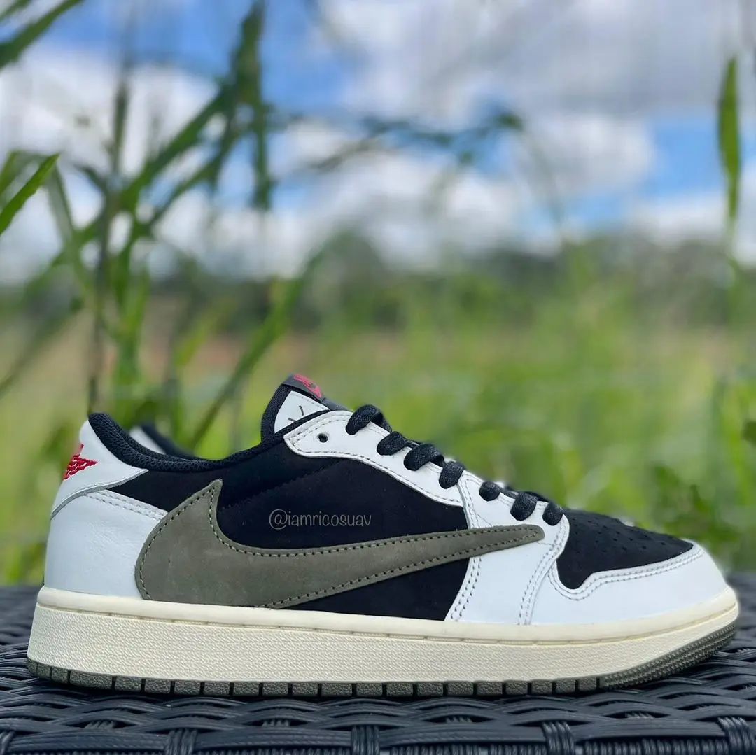 最后一双！Travis Scott x AJ1「倒勾5.0」提前上脚泄露，你冲吗？