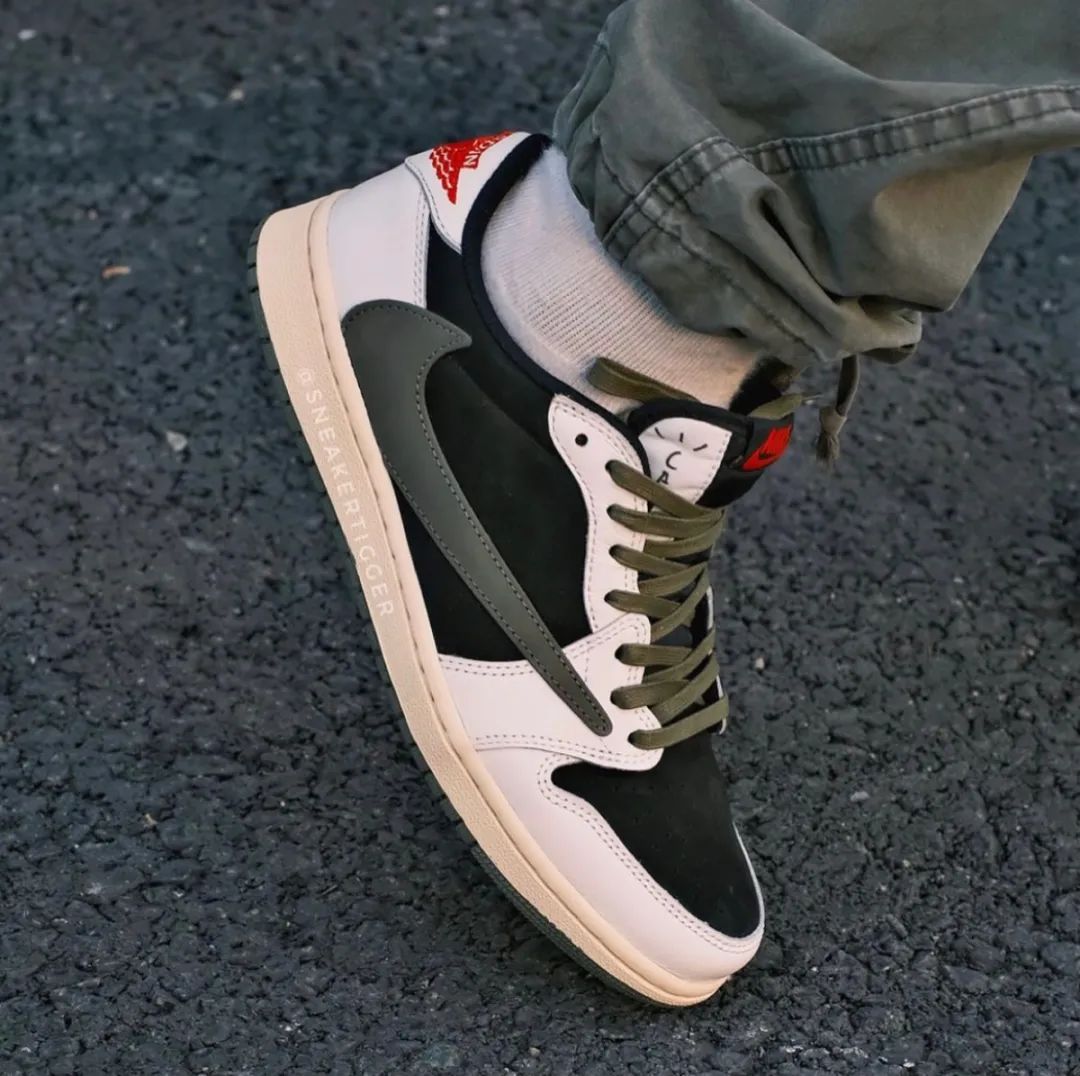 最后一双！Travis Scott x AJ1「倒勾5.0」提前上脚泄露，你冲吗？