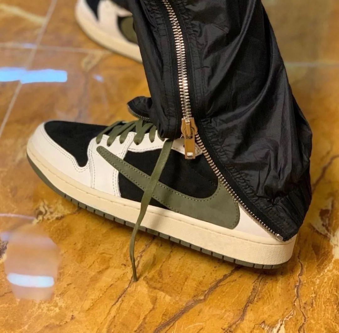 最后一双！Travis Scott x AJ1「倒勾5.0」提前上脚泄露，你冲吗？