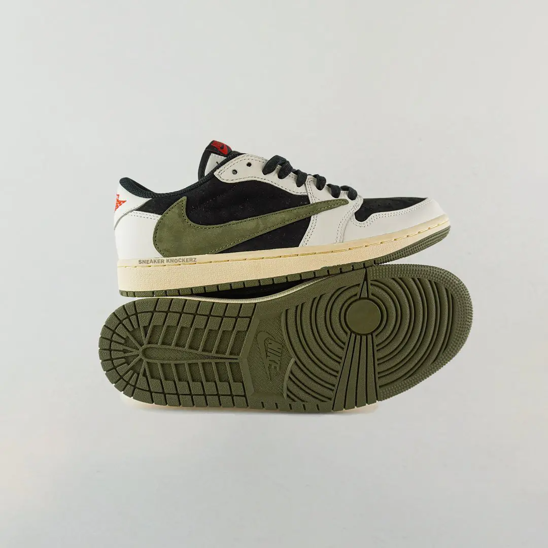 最后一双！Travis Scott x AJ1「倒勾5.0」提前上脚泄露，你冲吗？