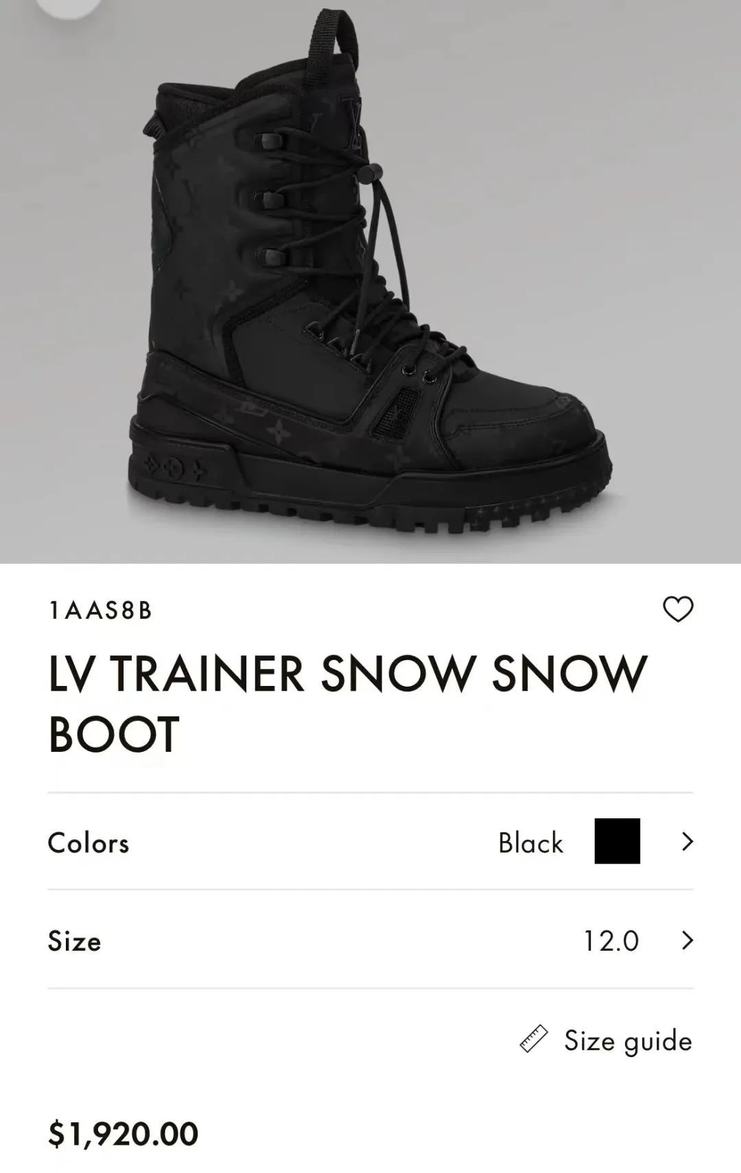 仅售13000元！LV Trainer「雪地靴」曝光，你会买吗？