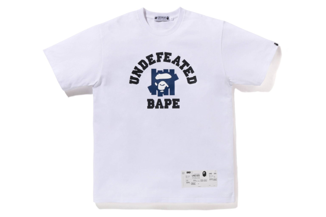 UNDEFEATED x Bape新联名曝光，单品清单全泄露，开启发售！