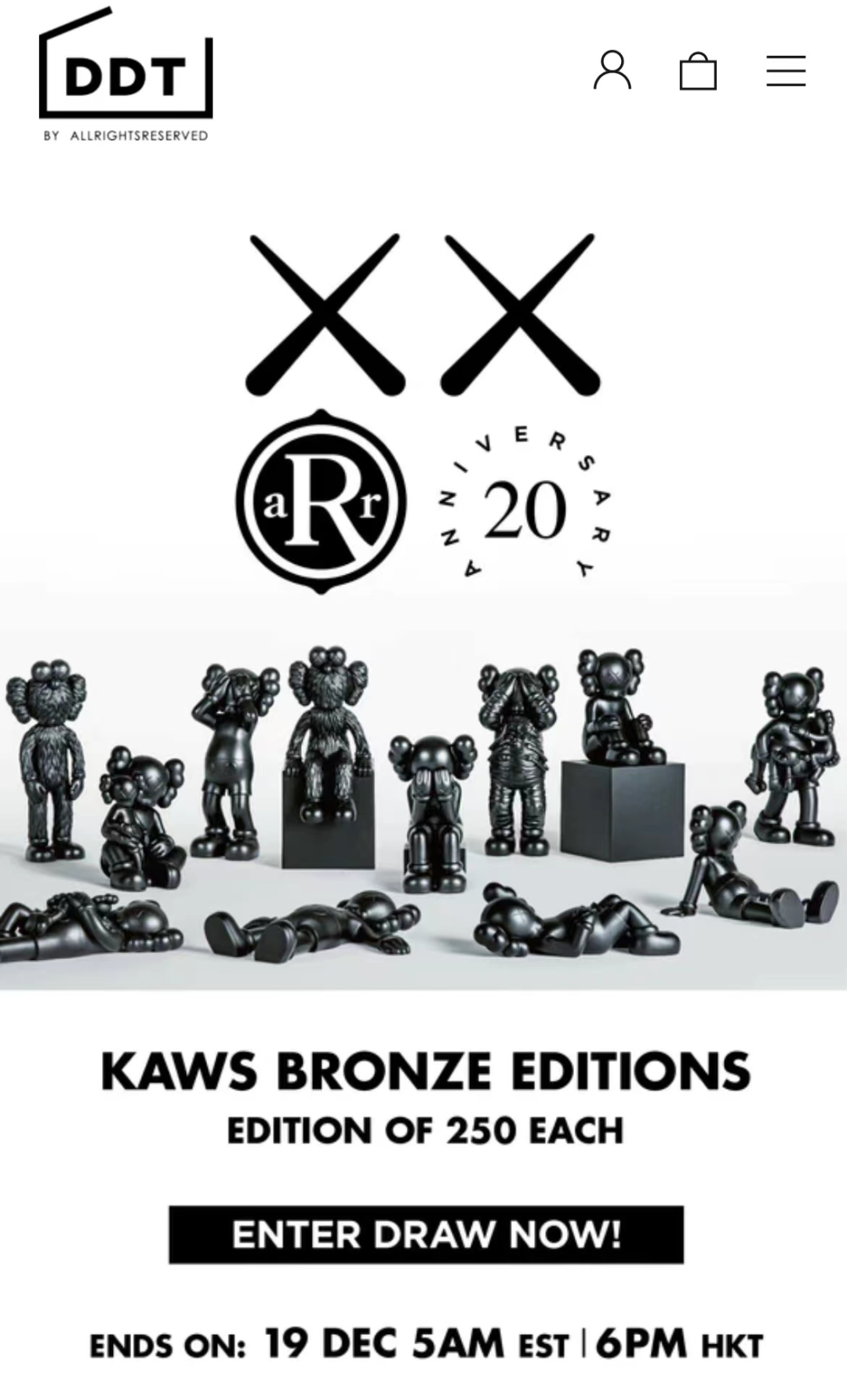 仅售23万！限量250套！KAWS「20周年」青铜限定，集体发售了！-Supreme情报网
