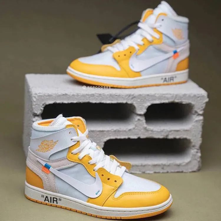 Off-White x AJ1「黄色版」又被晒出来了，还会发售吗？