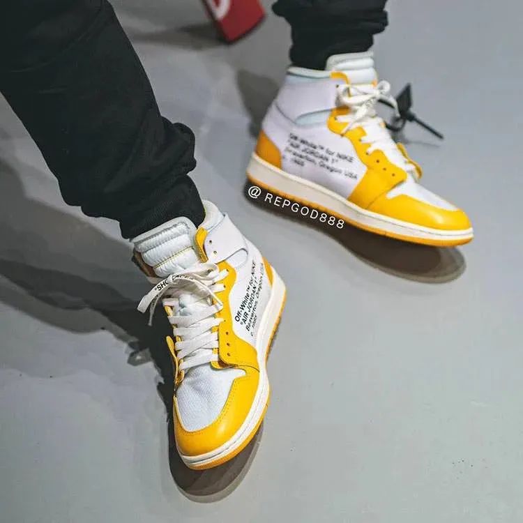 Off-White x AJ1「黄色版」又被晒出来了，还会发售吗？