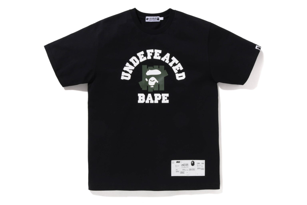 UNDEFEATED x Bape新联名曝光，单品清单全泄露，开启发售！