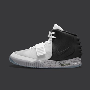 帅啊！耐克Air Yeezy 2「黑白奥利奥」实物曝光了...