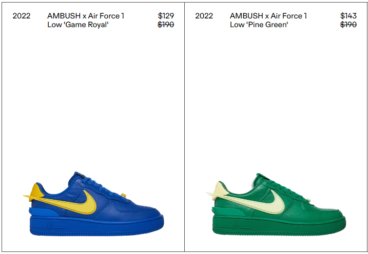 Yoon阿姨开晒!AMBUSH x 耐克AF1「黑白」终于要发售了! Yoon阿姨开晒!AMBUSH x 耐克AF1「黑白」终于要发售了!-Supreme情报网