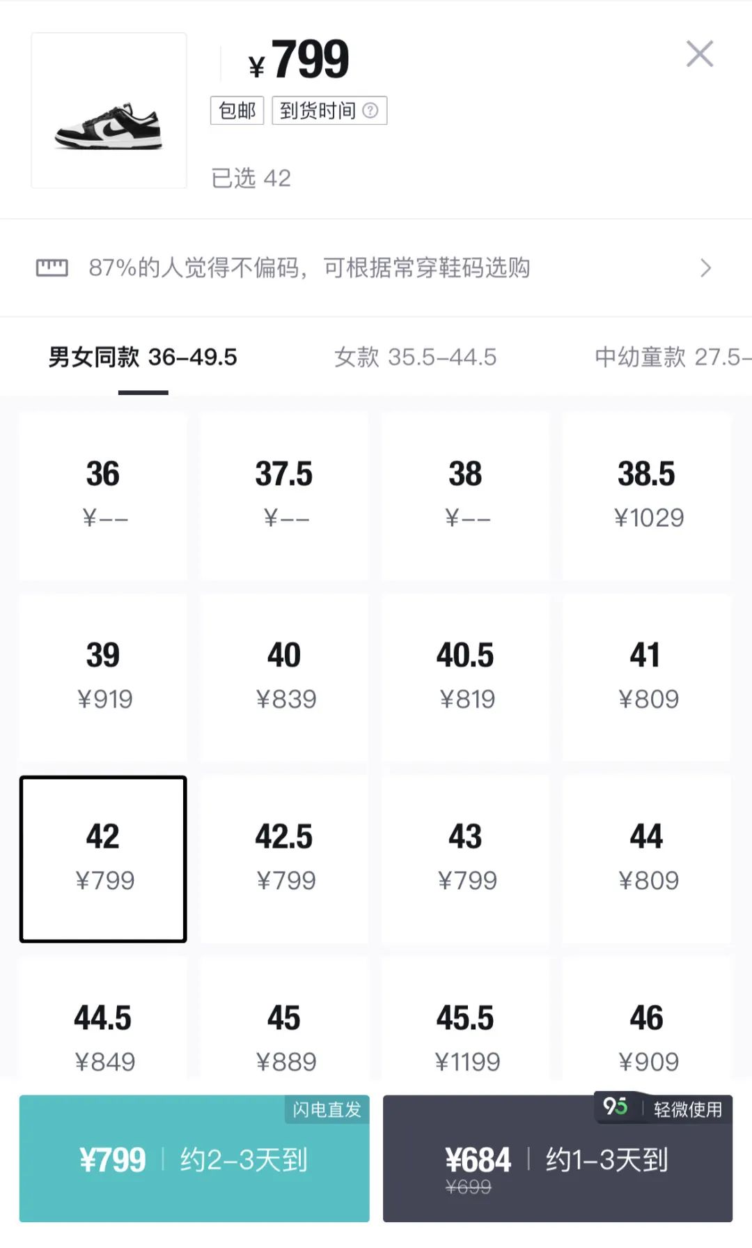 我晕！耐克「熊猫Dunk」明天京东、天猫大补货了，冲吗？-Supreme情报网