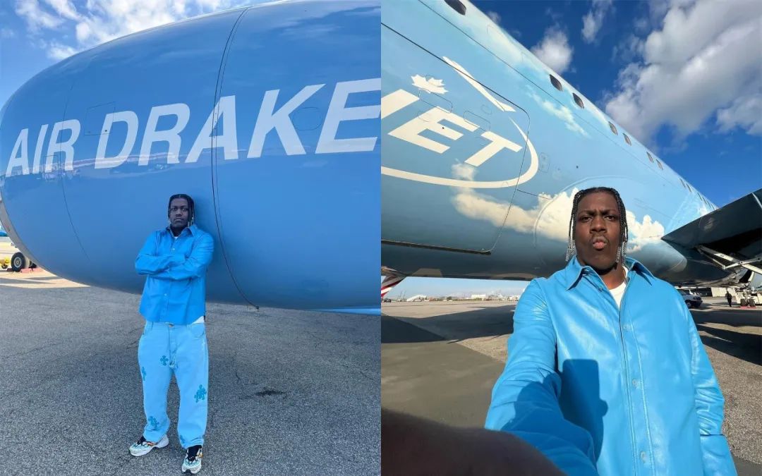 辣椒哥Drake的「波音767」私人飞机，开始卖衣回血了....