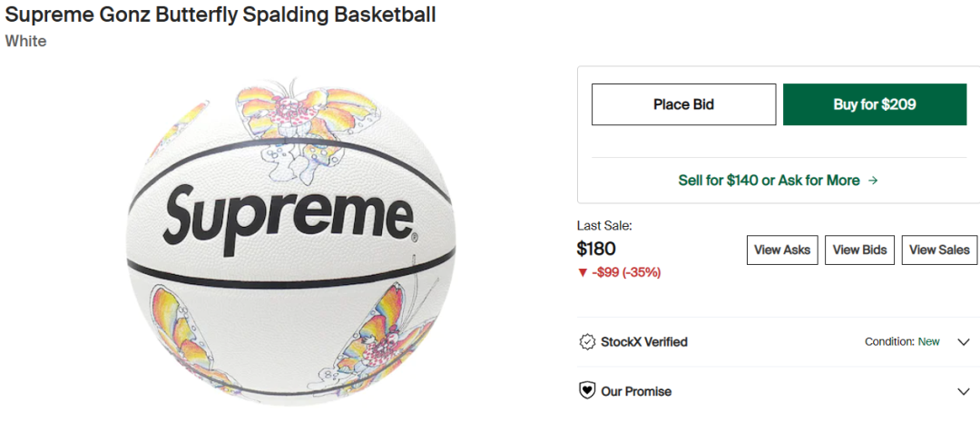 溢价超高！「Supreme x 斯伯丁」三方联名篮球曝光，确认发售！