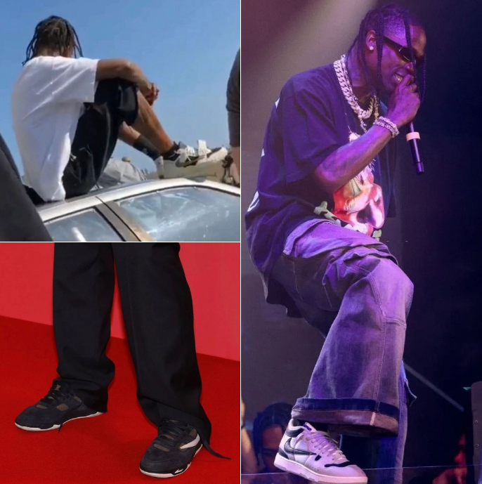 Ye笑了！Travis Scott「倒钩」抄袭Air Yeezy？打版前姐夫？