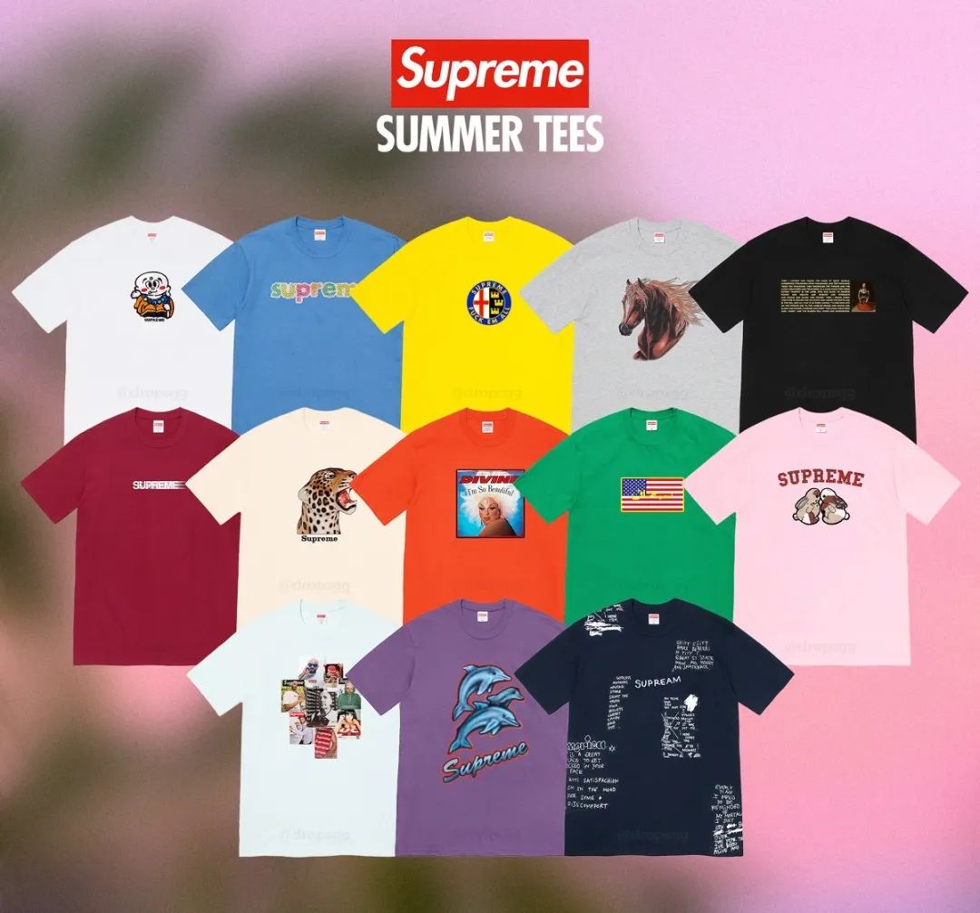 重磅！Supreme「幻影」Box Logo确认复刻发售，夏季T恤曝光！