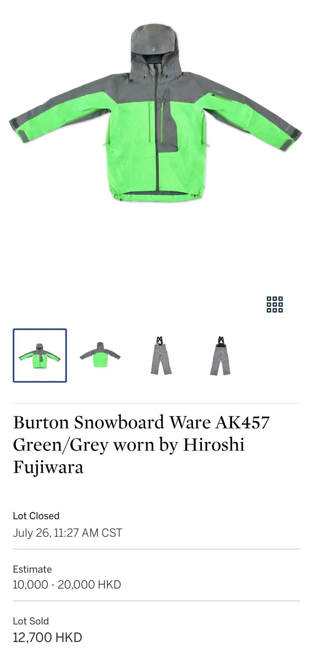 突袭！藤原浩御用最强雪服「BURTON」AK457新系列曝光，附发售指南！