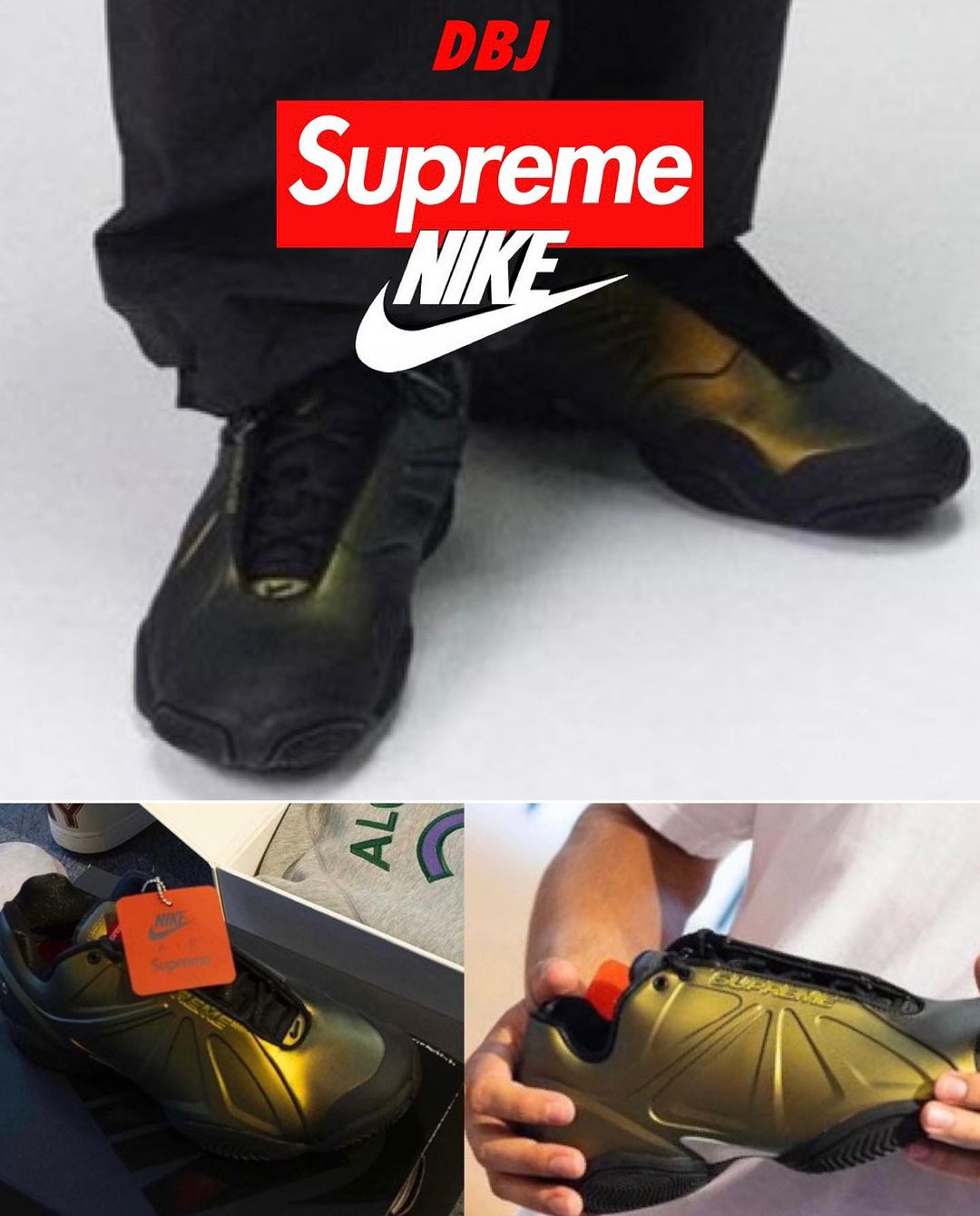 「Supreme x Nike」新联名实物大曝光，又是大冷门…