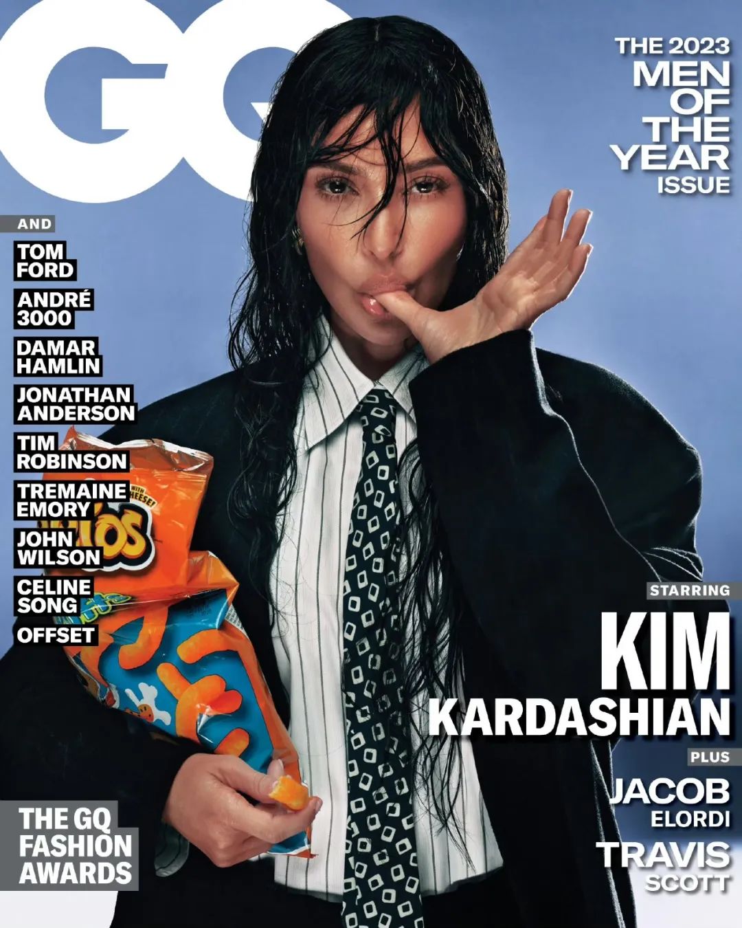 卡戴珊上了《GQ男士》封面！