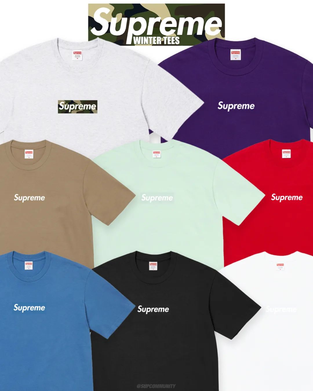 重磅！Supreme「Box Logo T恤」计划泄露，疑下周发售！