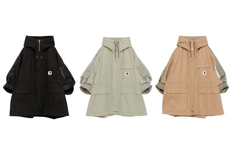 「sacai x 卡哈特Carhartt WIP」新联名清单曝光，大铺货了！