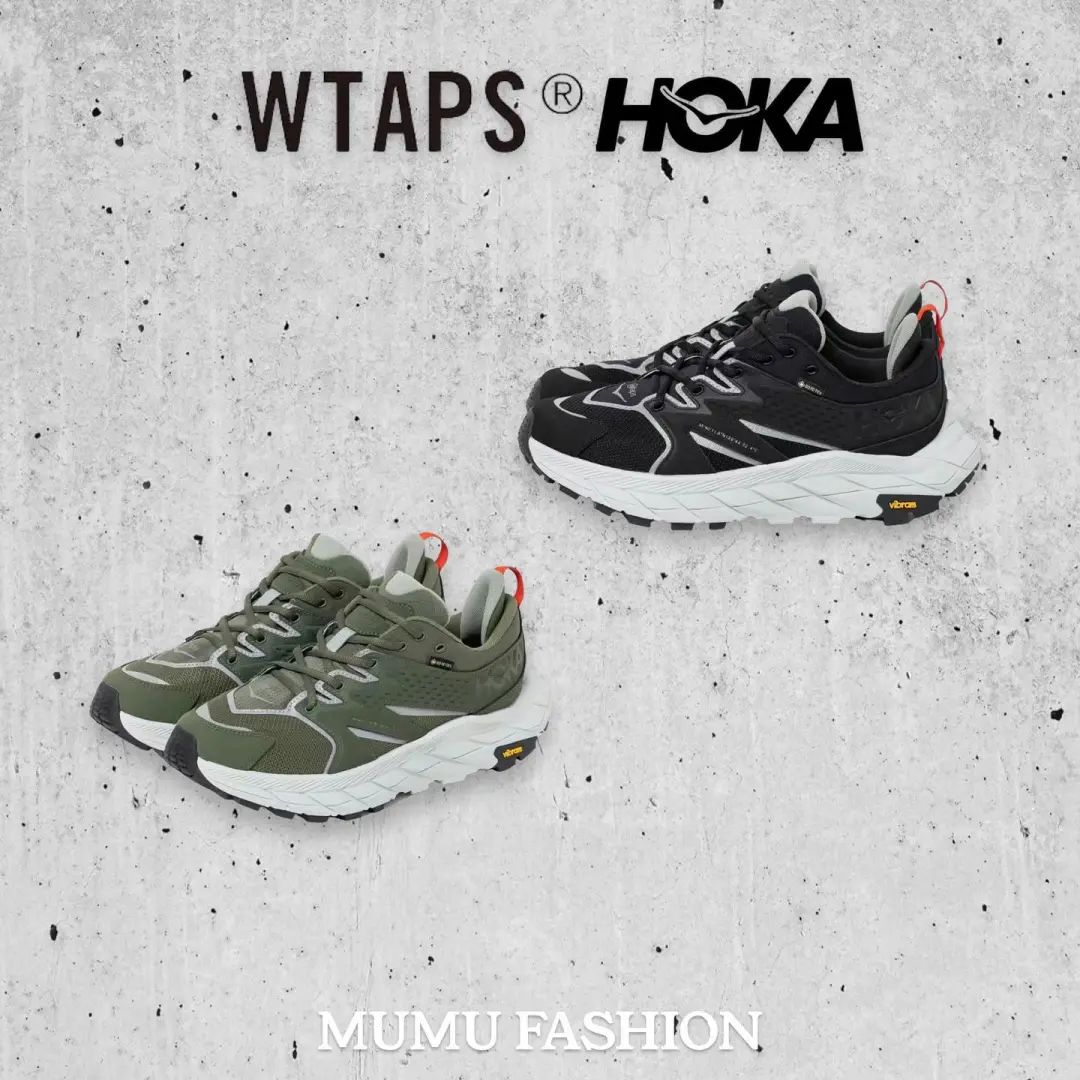 重磅！「Wtaps x HOKA」第1次联名曝光，确认发售！工装仔狂喜！