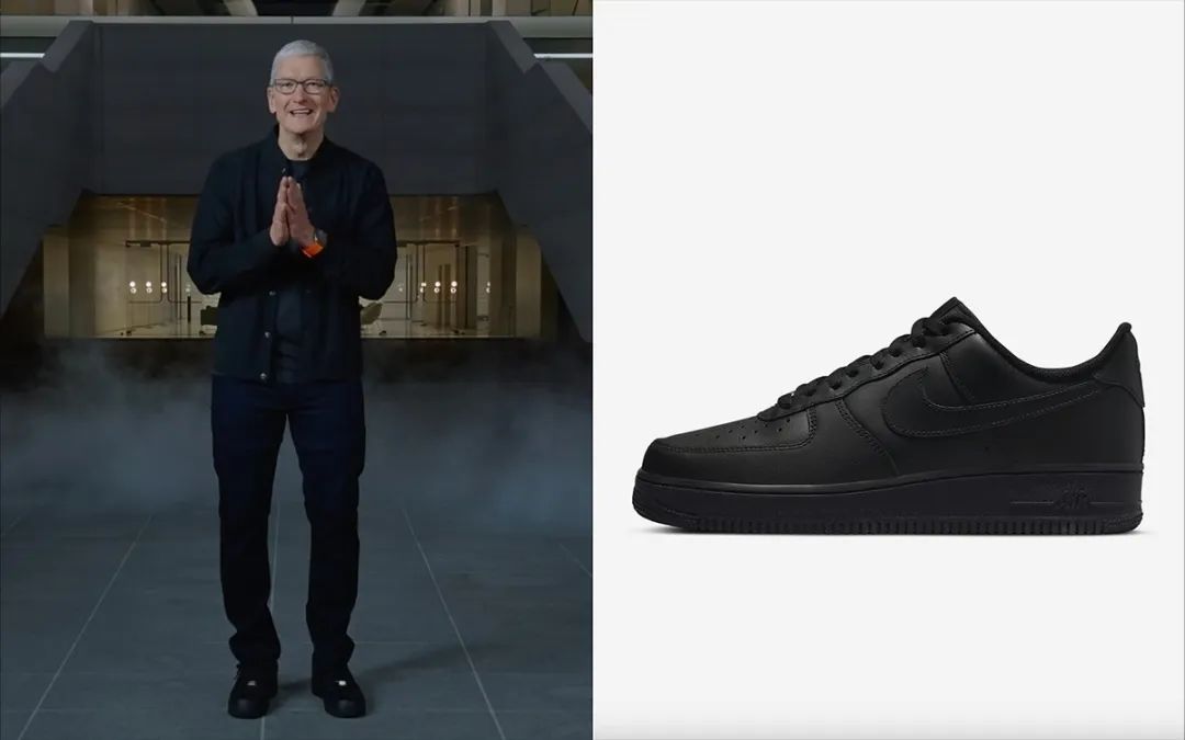 超限量！「苹果 x Nike」联名被老鞋狗库克Tim Cook提前穿上了...