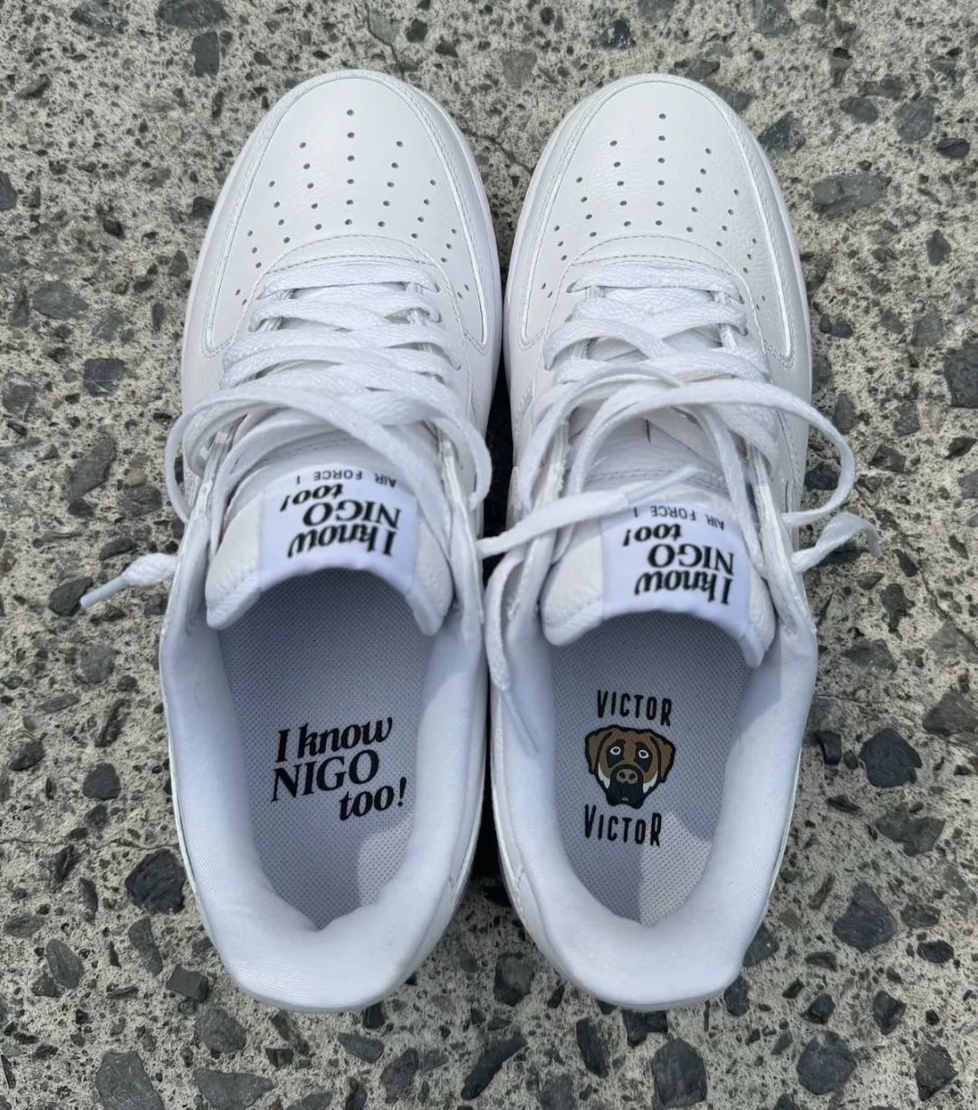 不市售？「Nigo x 耐克AF1」联名提前上脚曝光了，你会买吗？