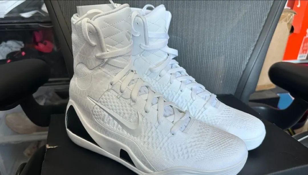 带科比签名！「Kobe 9」纯白配色，高清无码曝光！确认发售！