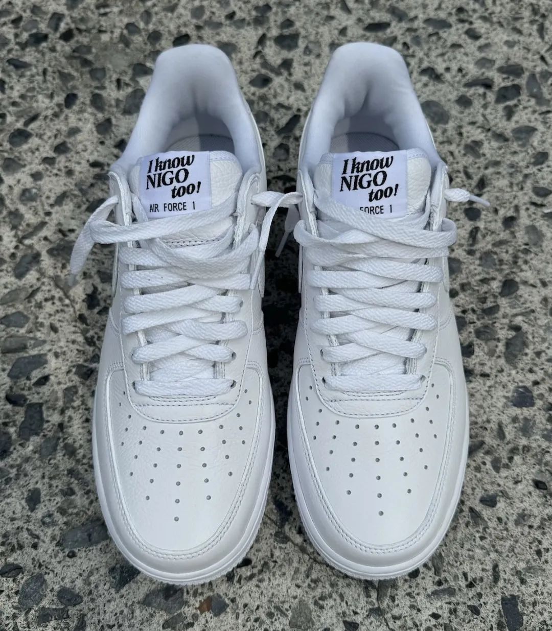 不市售？「Nigo x 耐克AF1」联名提前上脚曝光了，你会买吗？