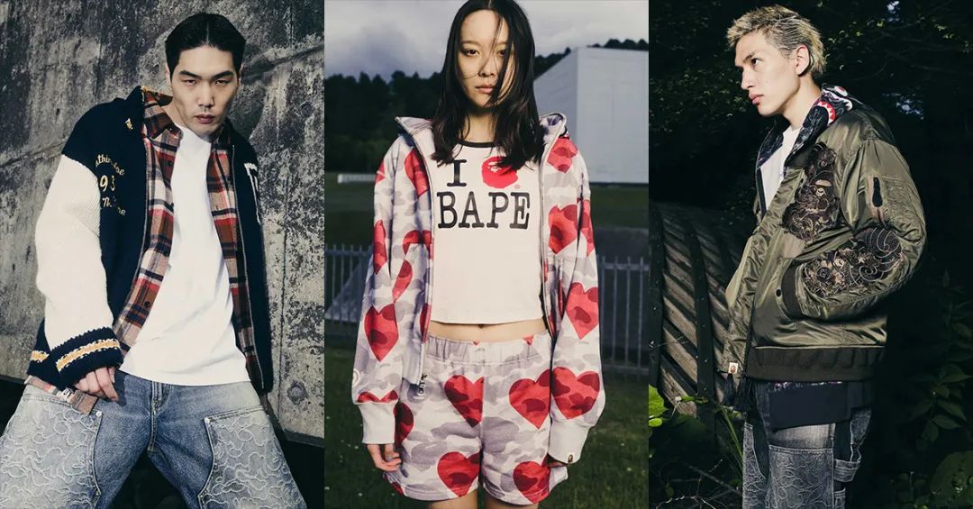 邱淑贞yyds！「BAPE」2024年秋冬型录曝光，发售日确认！