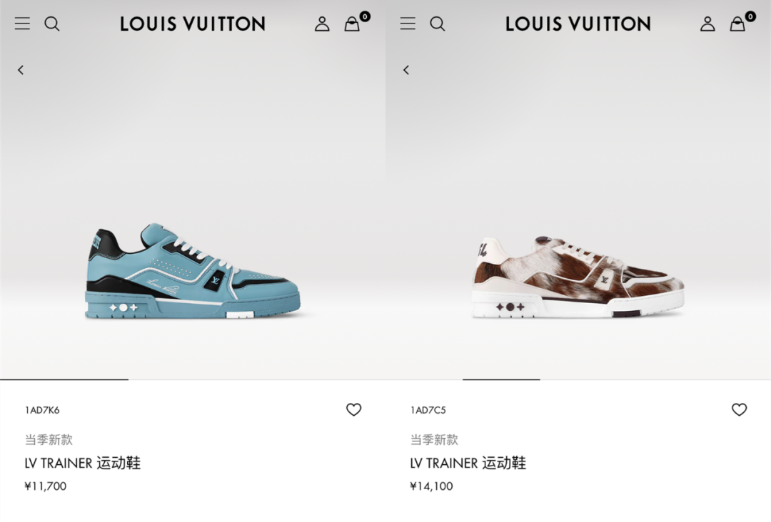 官网突袭！「LV Trainer」铆钉+动物毛皮，新款曝光了...