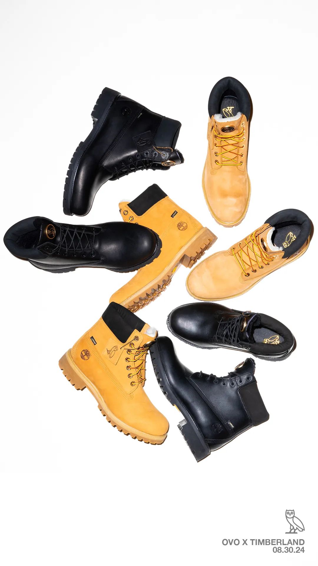 独家发售！辣酱哥「Drake x 添柏岚Timberland」大黄靴联名曝光了..