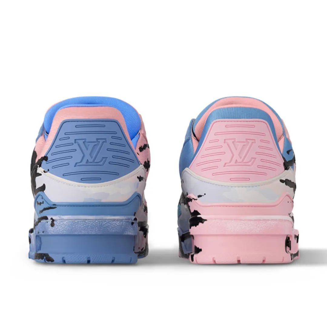原价起飞！「LV Trainer」4双浮世绘/涂鸦联名曝光，确认发售！