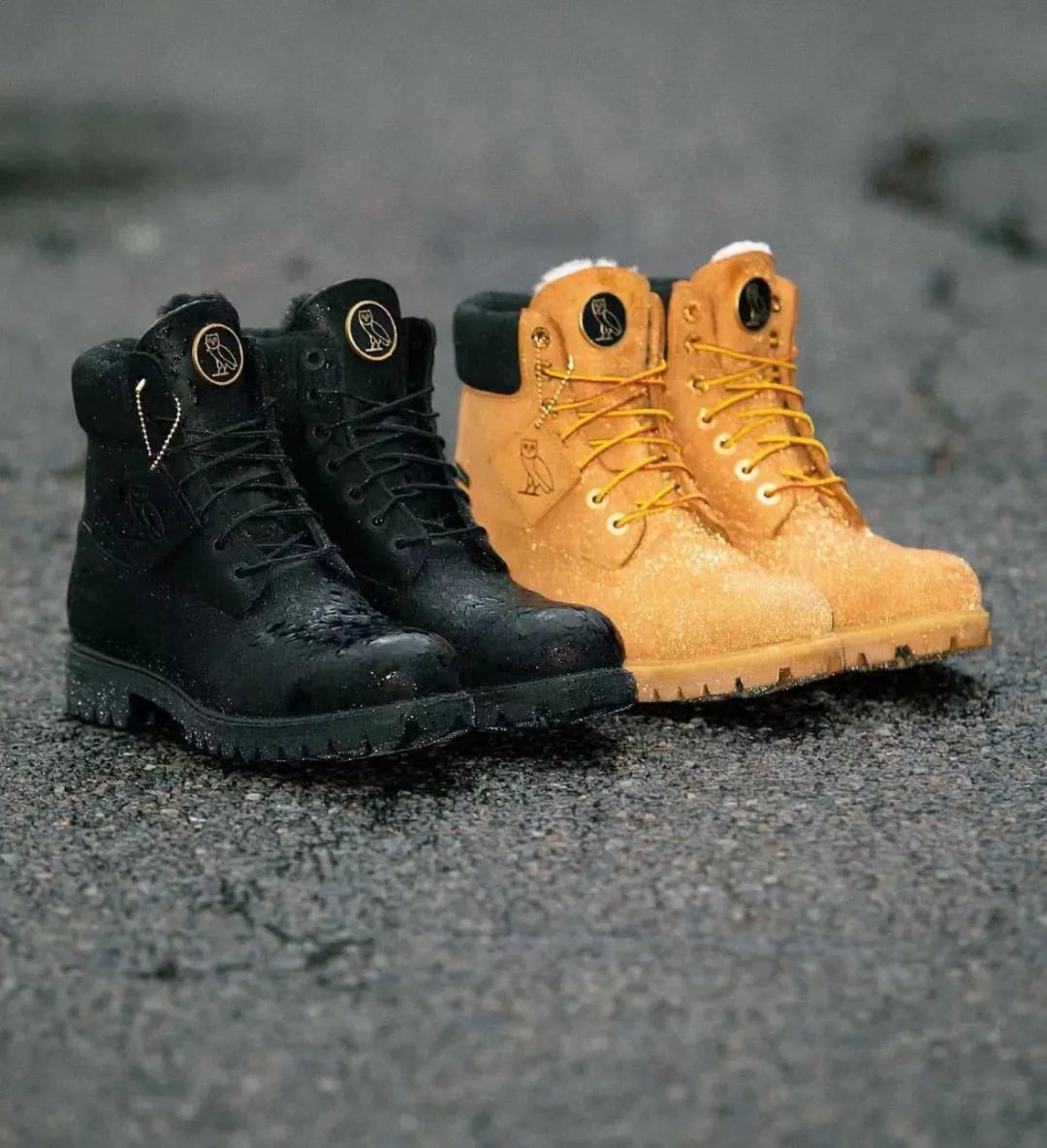 独家发售！辣酱哥「Drake x 添柏岚Timberland」大黄靴联名曝光了..