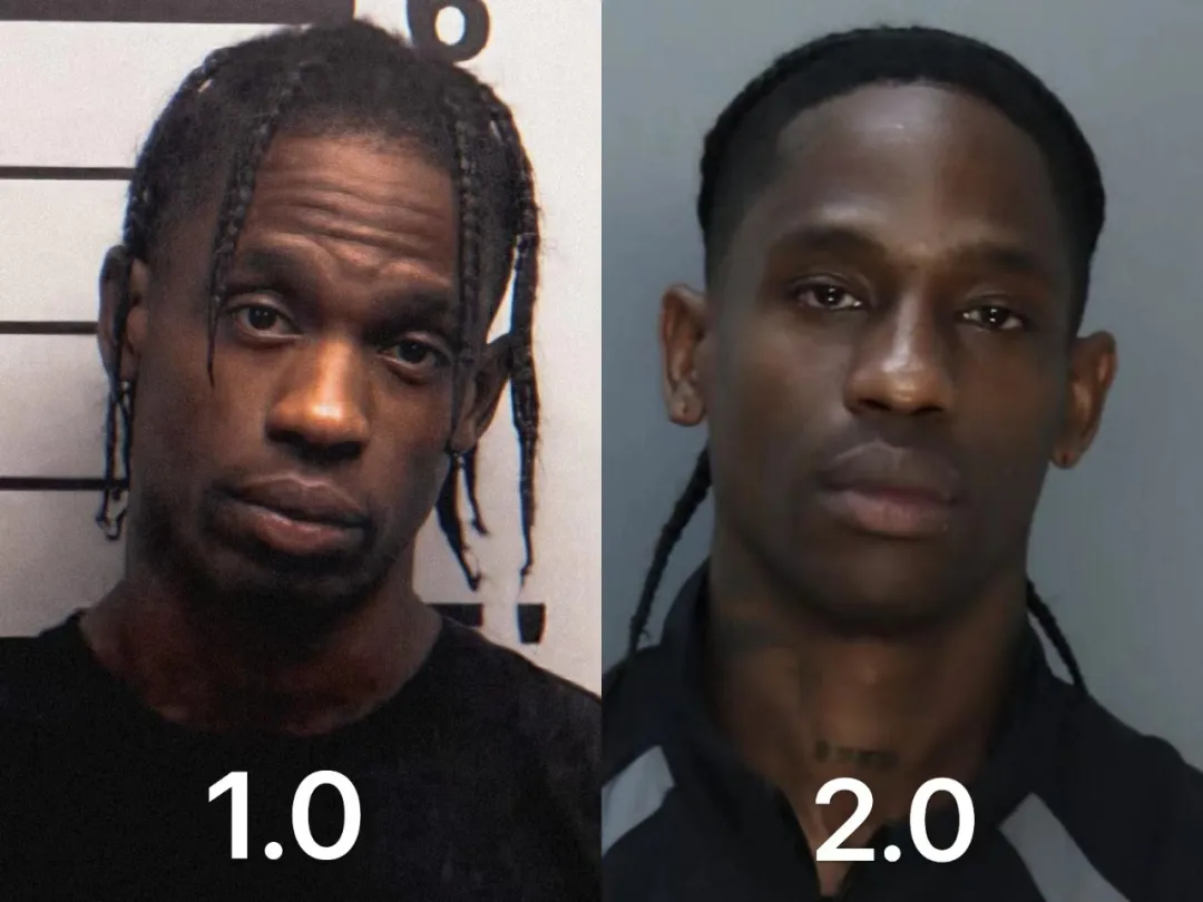 哈哈哈哈哈，「Travis Scott」殴打自己的保镖，又被警察抓了..