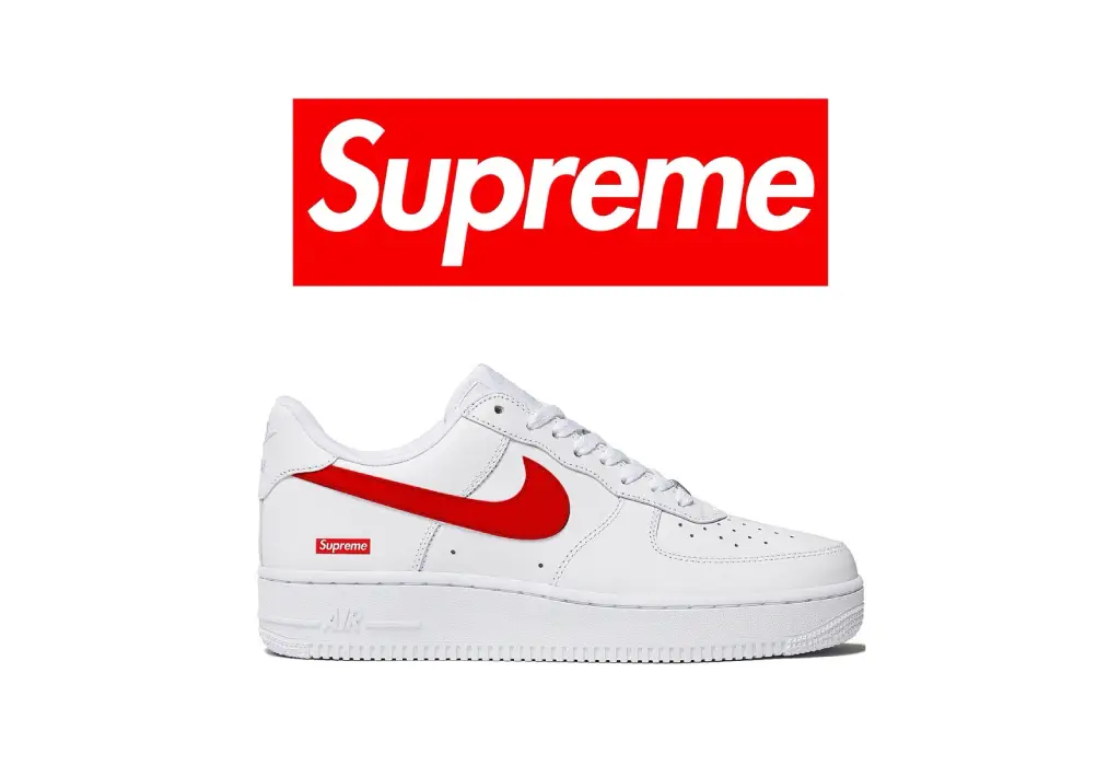 啊？「Supreme x 耐克AF1」联名中帮Mid版实锤，确认发售！