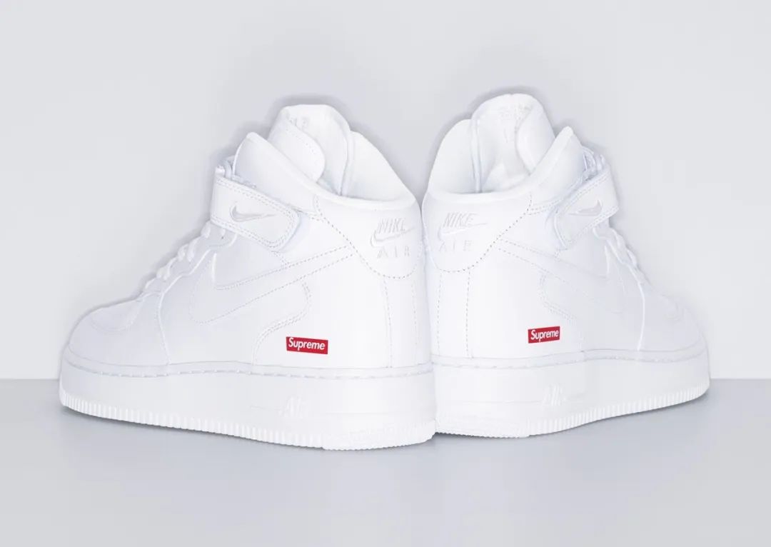 中国发售！「Supreme x Nike」联名中帮AF1上脚曝光，附指南！