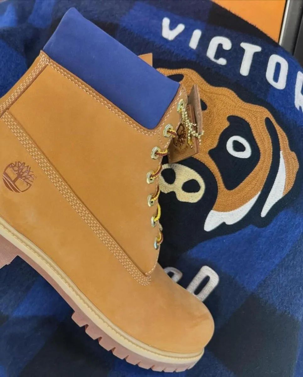 大蓝靴！「Nigo x 添柏岚Timberland」联名曝光，会发售吗？