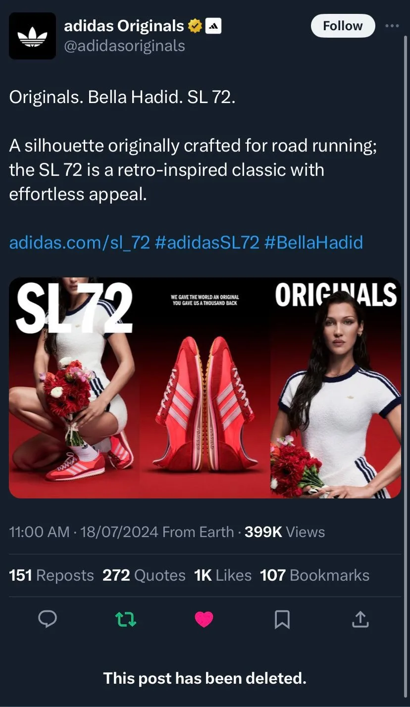 陈冠希老婆「秦舒培」代言adidas了？？？