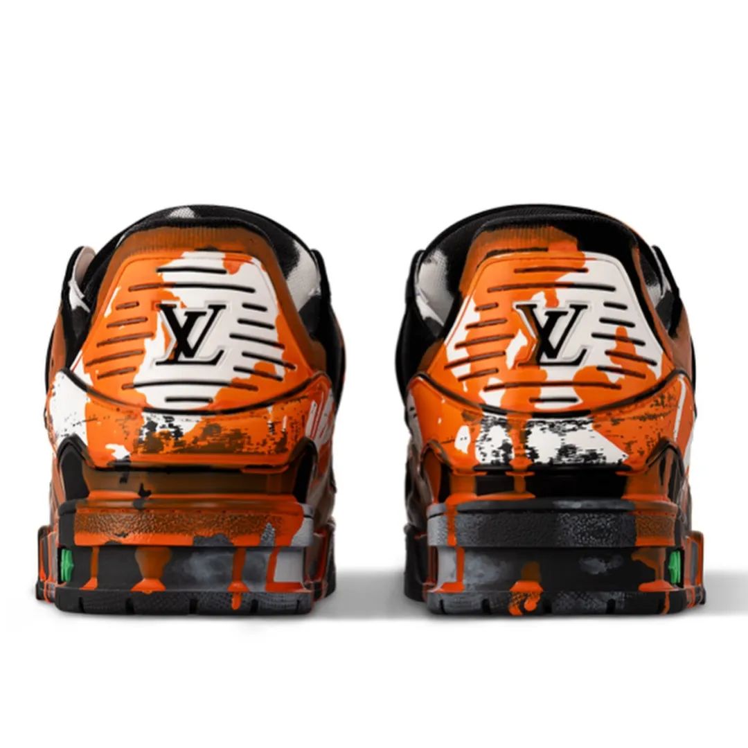 原价起飞！「LV Trainer」4双浮世绘/涂鸦联名曝光，确认发售！
