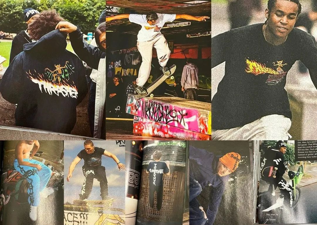 「Supreme x Thrasher」三方联名计划曝光，确认发售！