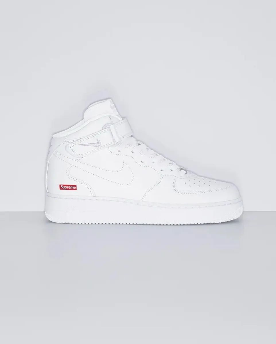 补货！「Supreme x 耐克AF1」联名中帮款重新发售，附指南！