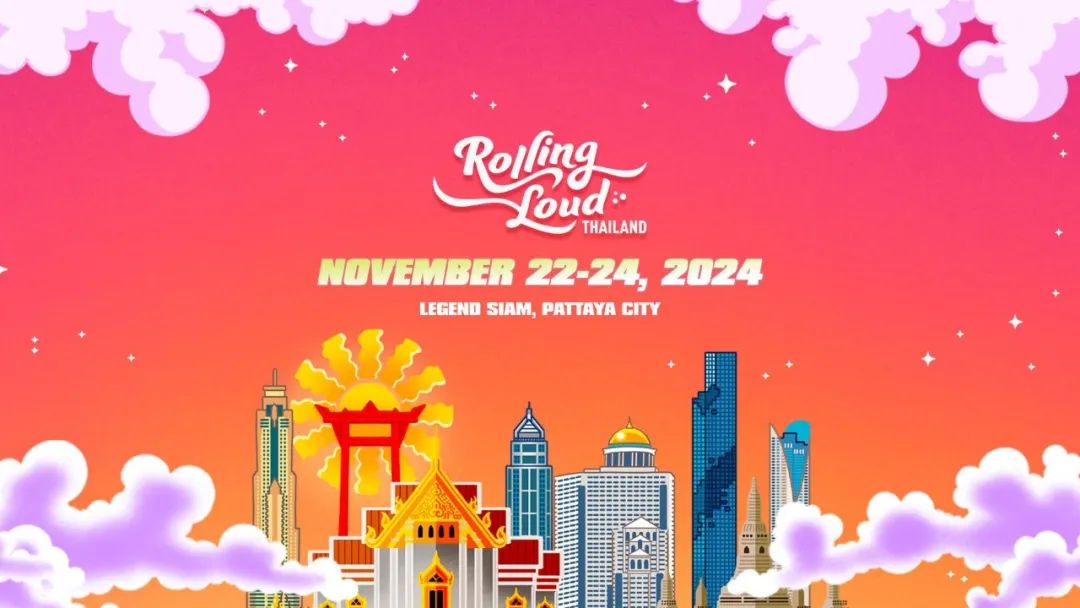 A$AP Rocky官宣！「Rolling Loud」音乐节2024年泰国站，确认！