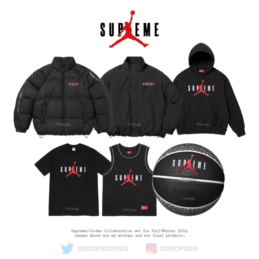 重磅！「Supreme x Jordan乔丹」新联名货号泄露，确认发售！