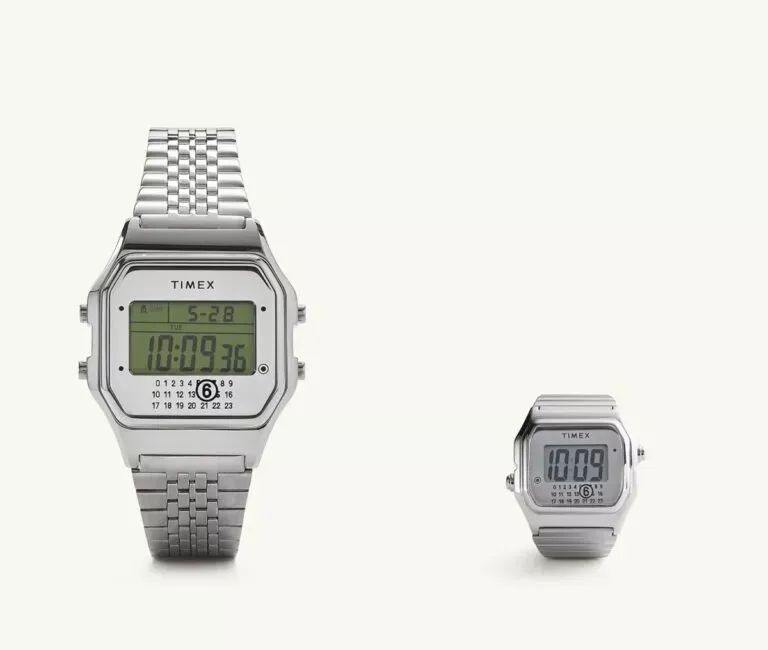 便宜啊！「马吉拉MM6 x Timex」联名电子表曝光，限量开售了！