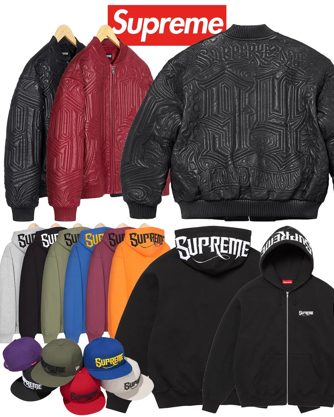 「Supreme x 白雪公主」联名计划曝光，本周正式发售！