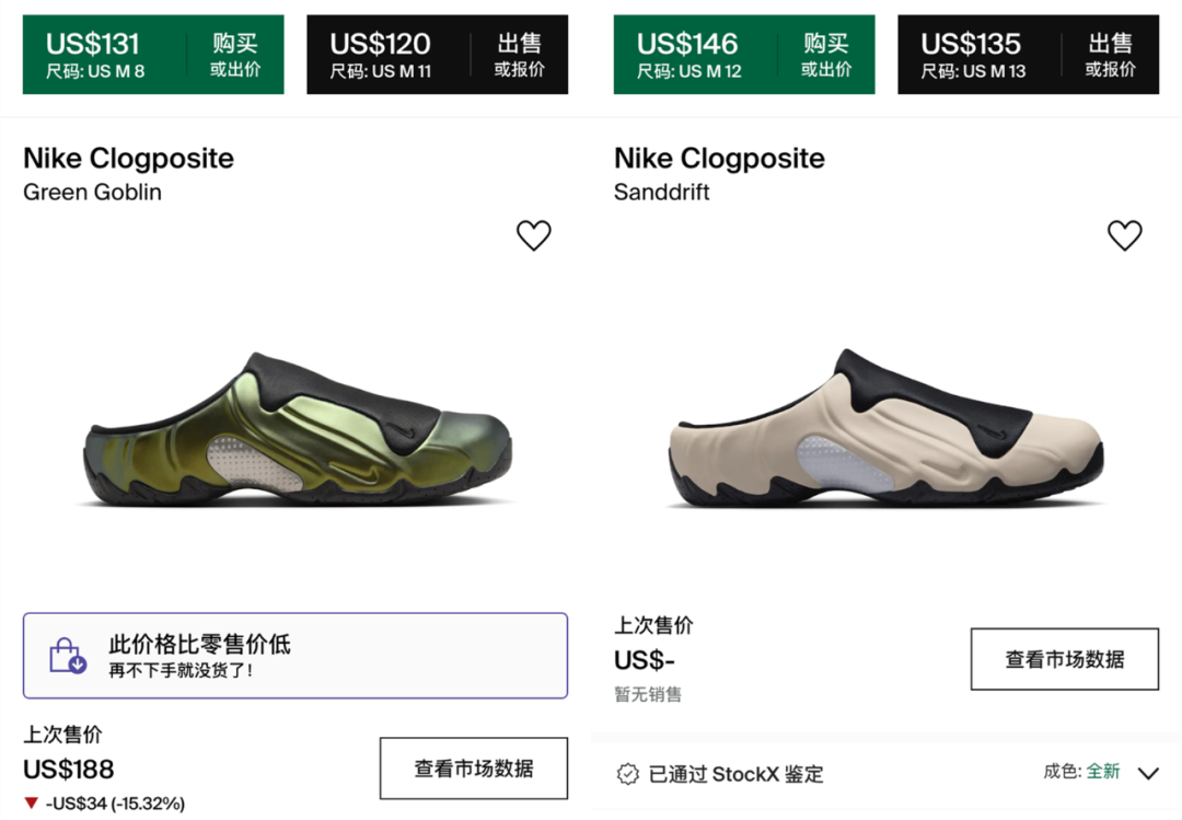 绿魔同款「Nike风拖」！新配色曝光，已经跌破原价了..