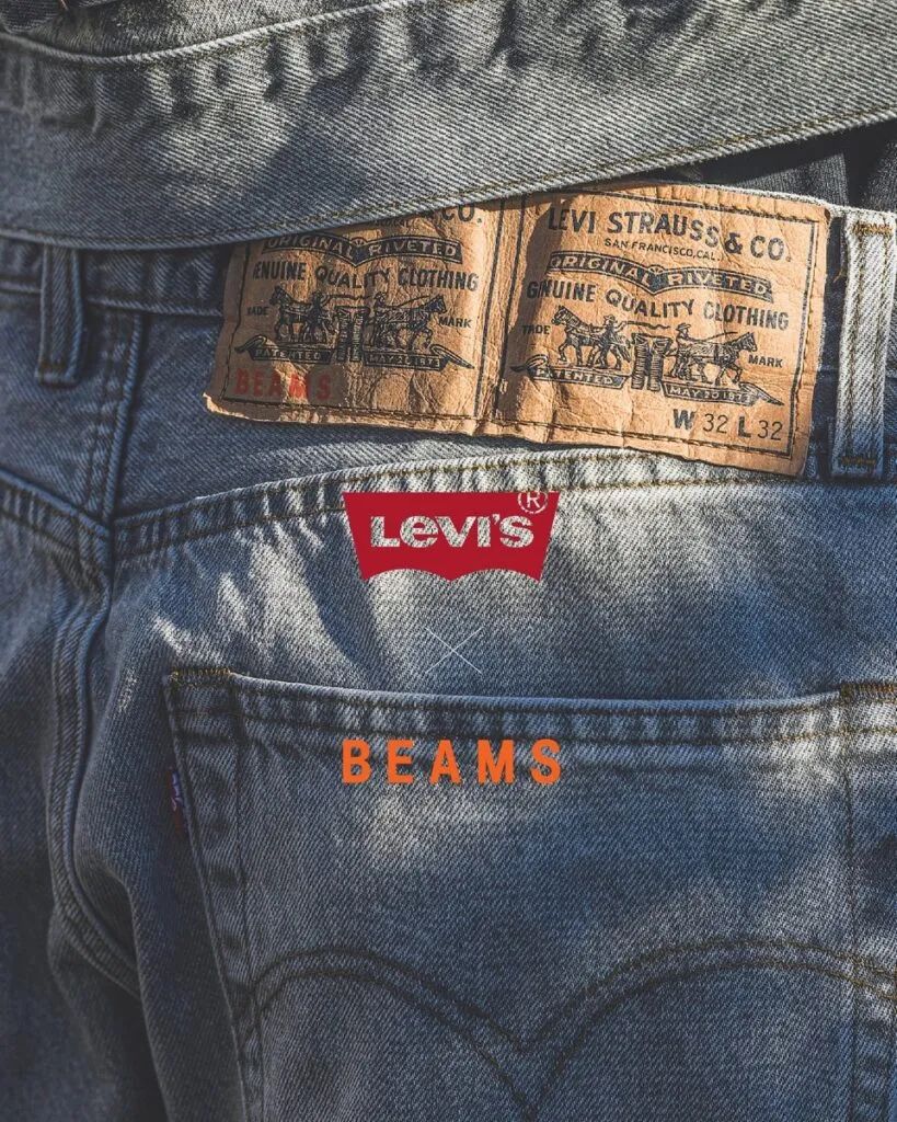 独占发售！「李维斯Levi's x Beams」联名5.0计划确认了...