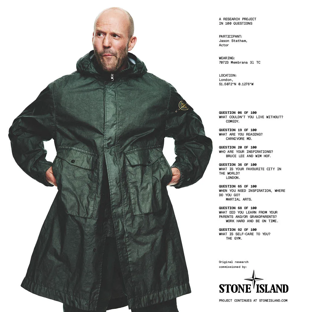 陈桂林上身！「阮经天」出镜Stone Island型录 ，同款夹克卖3w啊..