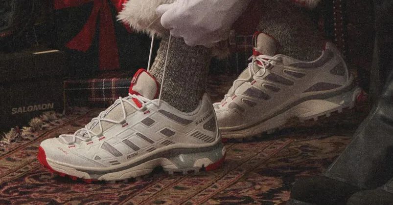 高溢价？「Kith x Salomon」圣诞限定实物曝光，确认发售！