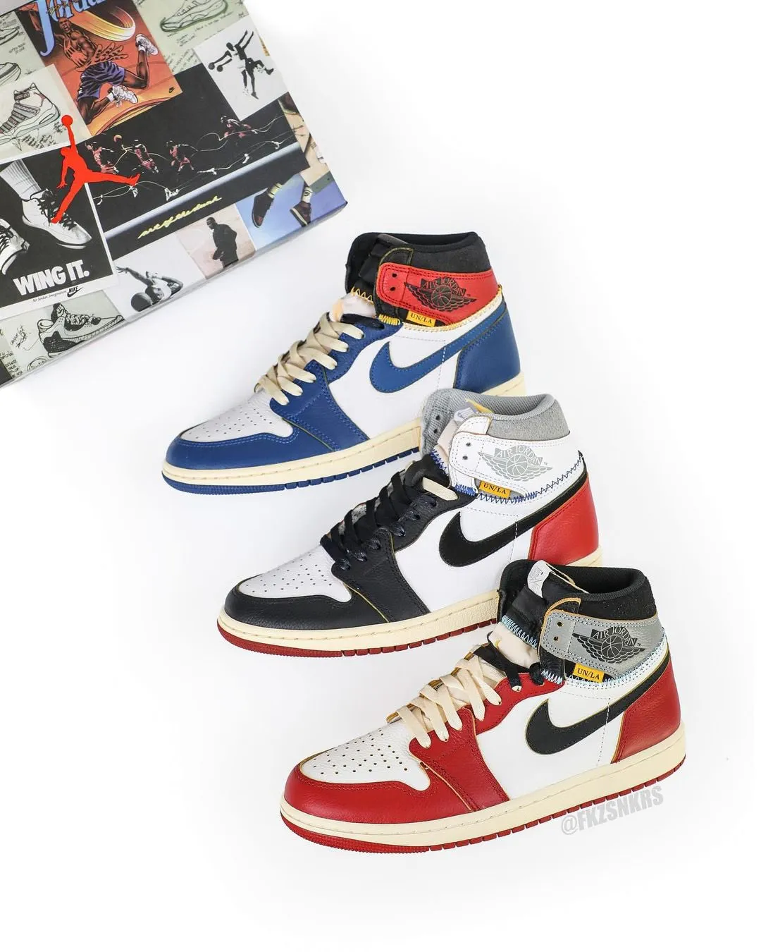 初代溢价1w+！鞋王「Union x AJ1」联名芝加哥，高清无码曝光！-Supreme情报网